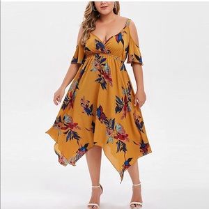 Women's Plus Floral Summer Dress